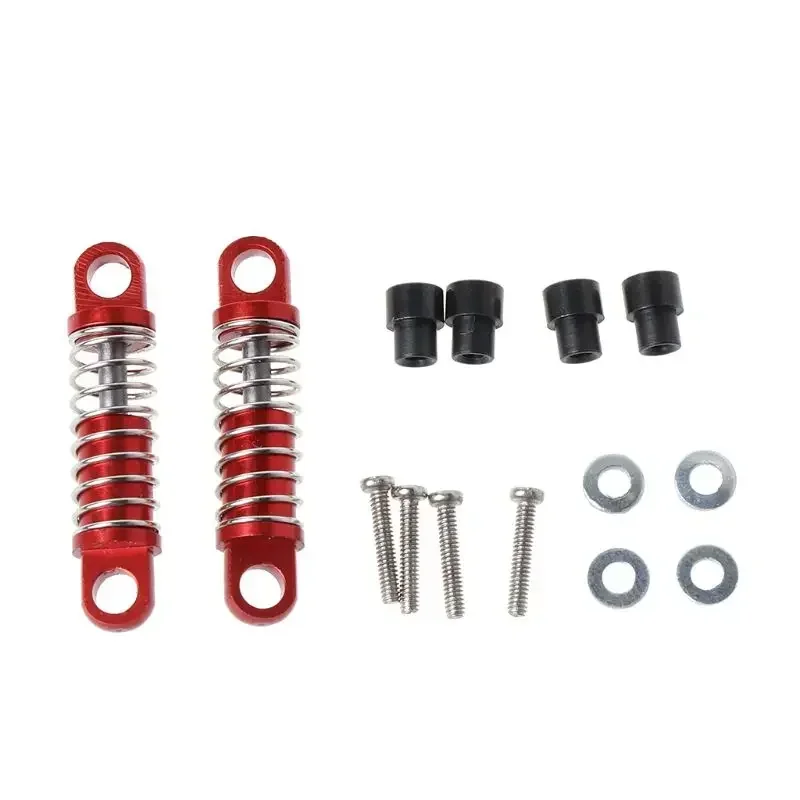 

4Pcs Alloy Shock Absorber Damper Oil Filled Type for Rc Hobby Model Car 1/28 Wltoys K969 K989 P929 Drift Rally