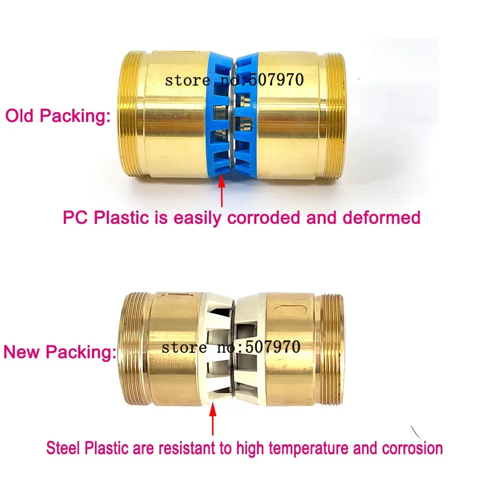 EDM Copper Pulley Roller OD32/42*60mm Assembly Guide Wheel Waterproof Molybdenum Wire Guide Wheel for EDM Wire Cutting Machine
