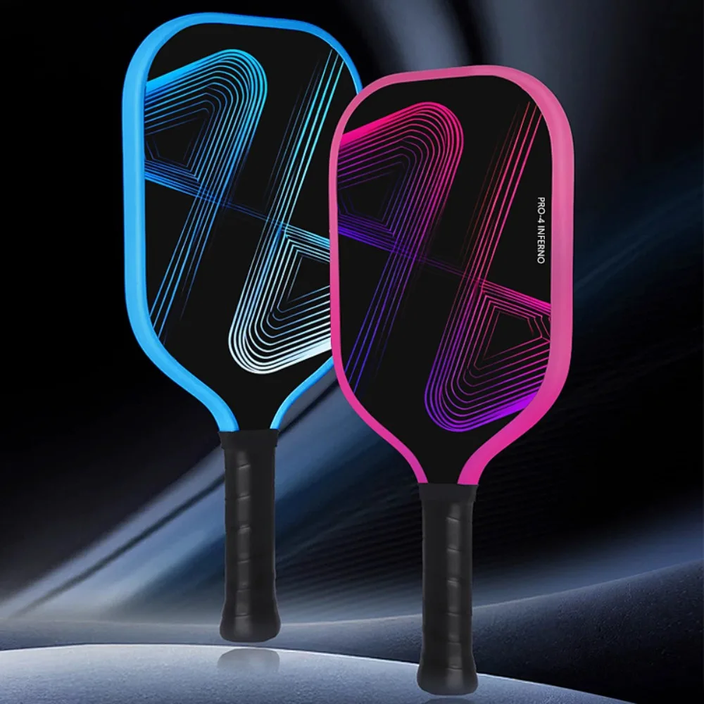 raquette-de-pickleball-hellfire-t700-en-fibre-de-carbone-peak-pro4-ultra-legere-pressee-a-chaud-integree-pour-l'attaque-et-la-defense