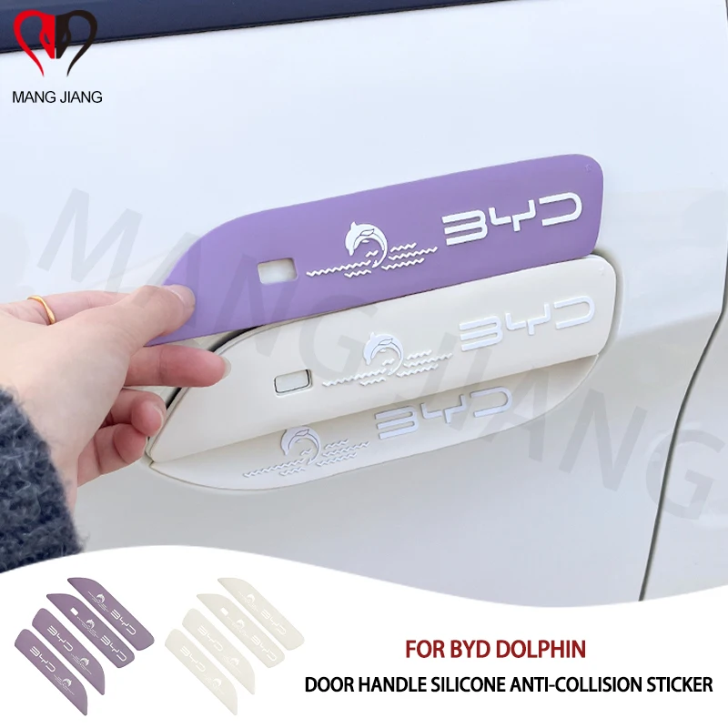 

Car Door Handle Anti-collision Sticker For BYD Dolphin Protection Strips Anti-collision Protector Sticker Exterior Accessories