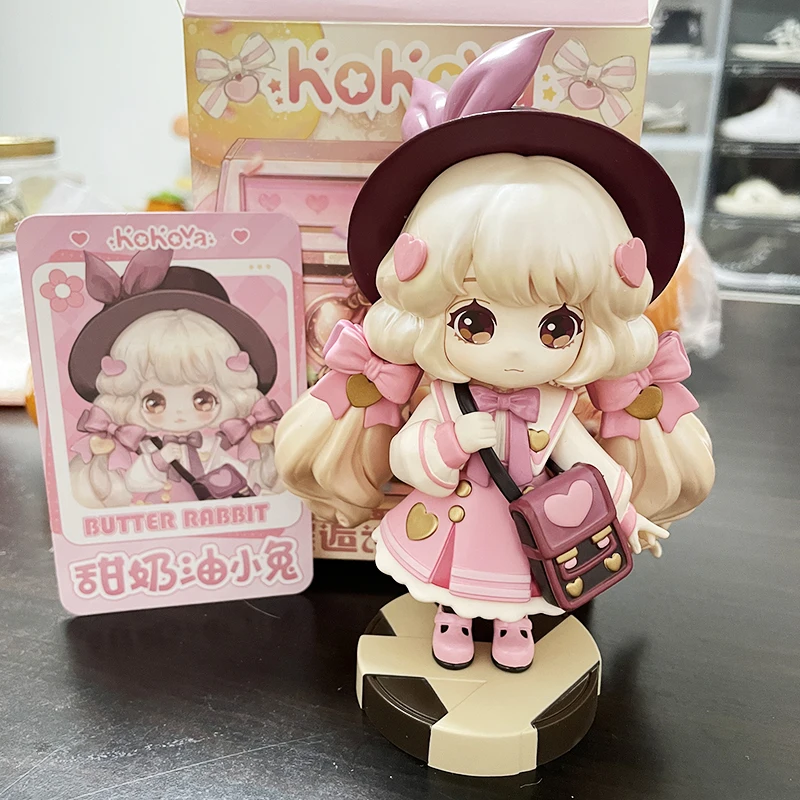 

Kokoya Encountering Poetry Series Blind Box Figure Kawaii Lolita Mysterious Surprise Box Model Collection Statue Doll Girl Gift