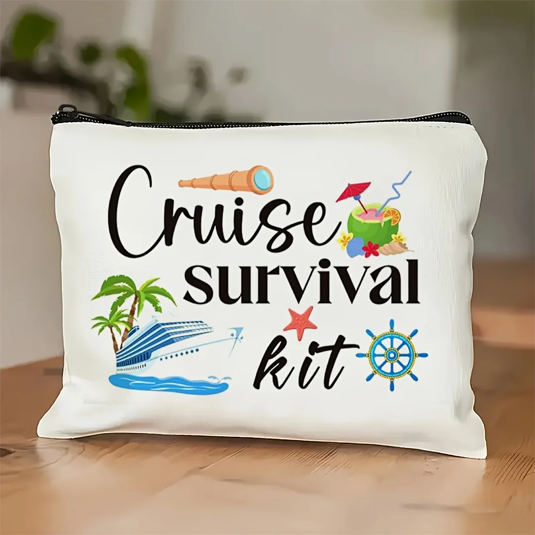 

Уникальная и инновационная косметичка, разработанная для выживания в круизах, незаменимая для хранения вещей в путешествиях, сумка на молнии для женщин.