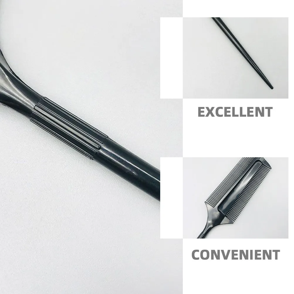 4Pcs Hair Dye Brush Double Sided Short Bristle Resistant High Temperature Dyeing Perm Brush Hair Coloring Tools for Precise
