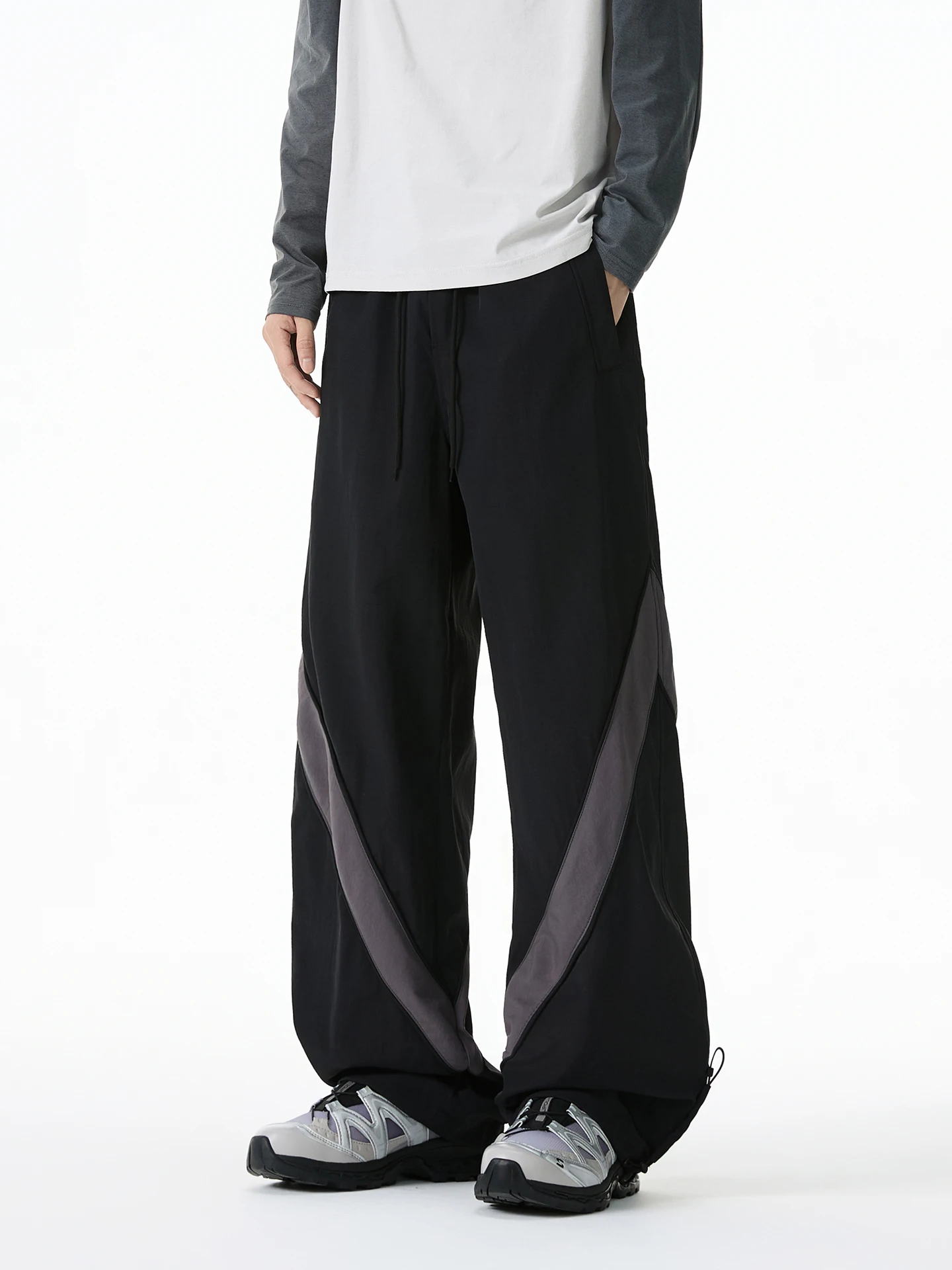 

Мужские брюки BOYUE Casual Color Blo, спортивные, прямые, универсальные, для повседневной носки и уличной моды.