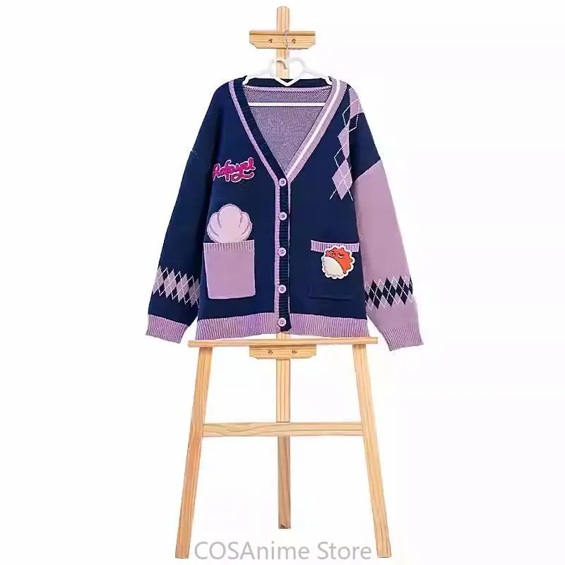 

Love and Deepspace Rafayel Sylus Zayne Xavier Game Cosplay Costume Sweater Knitted Cardigan For Halloween Christmas S-L