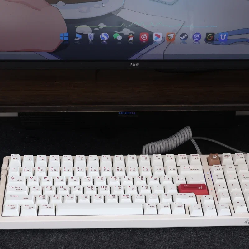 

Traditional Chinese zodiac theme keycap PBT material Sublimation keycap 149 keys Full set Suitable for S99 V87 keyboard
