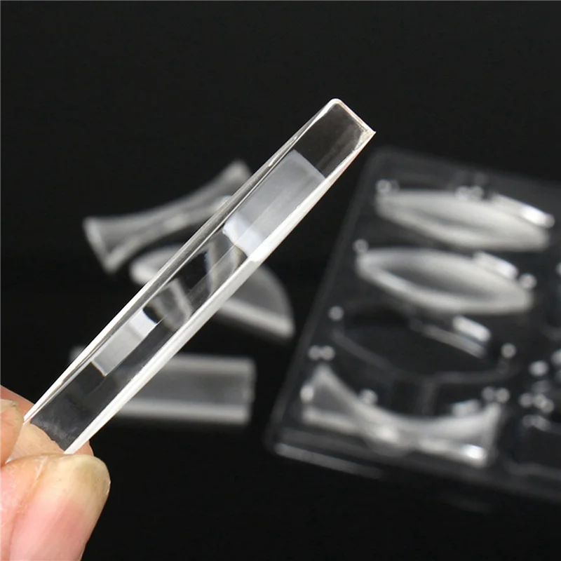 LICE-อะคริลิคชุดทดลองแสงปริซึมสามเหลี่ยมเลนส์นูนกระจกเว้า 16 ชิ้น