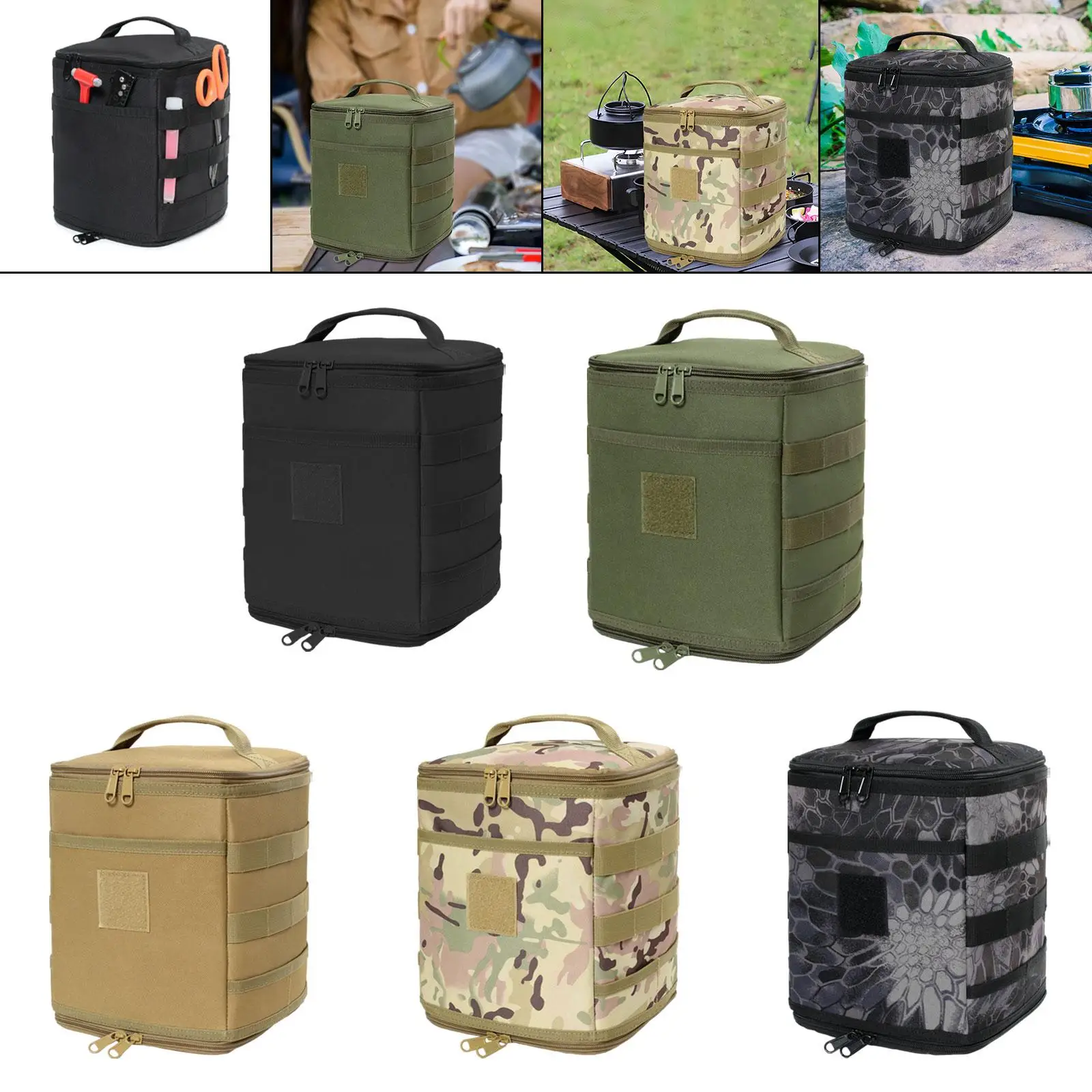 

Gas Tank Storage Bag Portable Gas Cylinder Bag for Picnic Hiking Backpacking
