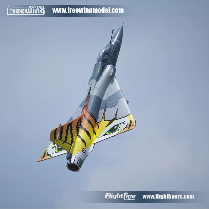 

RC model airplane Flightline Freewing Mirage 2000C Tiger Meet 80mm 9 blade EDF Jet