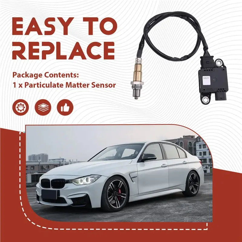 Excellent-PM Particulate Matter Sensor 13628582023 0281008576 0281007680 For BMW 1 2 3 4 Series F20 F21 F30 F32 2011- 2021