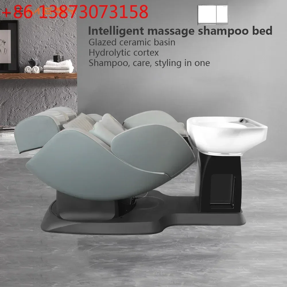 Spa Water Therapy Treatment Hair Salon Waiting Shampoo Bed