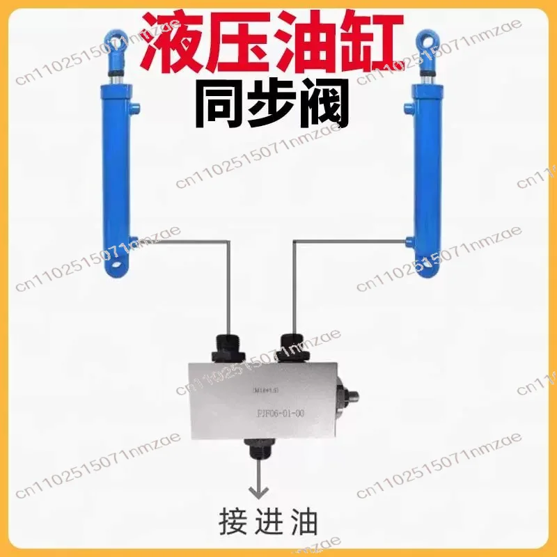 Hydraulic Synchronous Diversion Valve FJF06-01-00, Balance Valve for Two Cylinders Synchronous Lifting