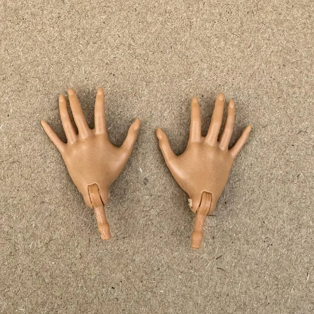 1/6 Original Monster Puppe Ersatz Hände Und Arme Weiß Braun Beige Grün Blau Haut Ton Spielzeug DIY Zubehör – Detail 6