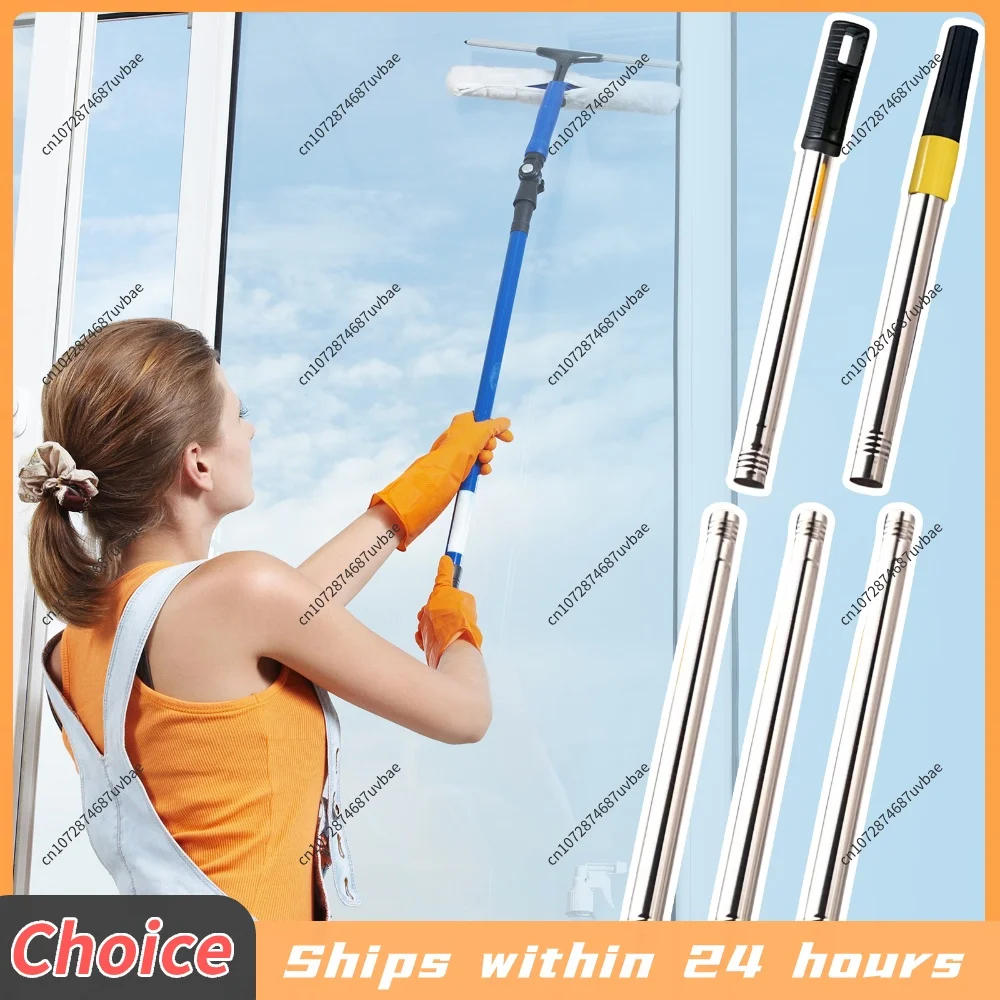 Painting Extension Pole Lightweight Stainless Steel Telescopic Rod Sturdy for Ceiling Cleaning Tidying Home Outdoors Use