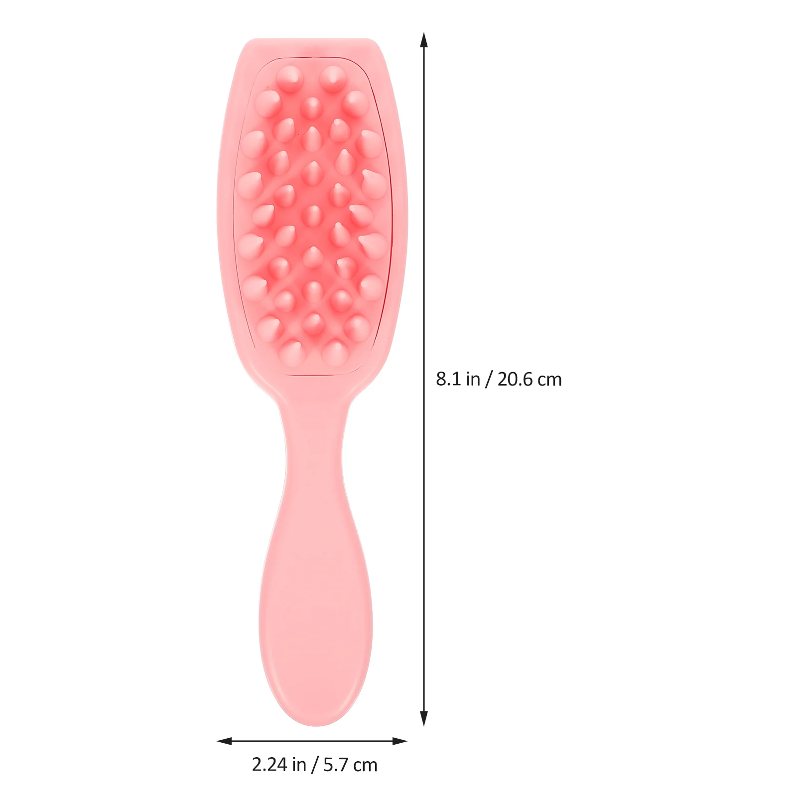 마사지 빗 헤어 샴푸, 가정용 도구 청소, 두피 머리 긁개, 핑크 아기 스타일링 도구, 브러시 실리카 젤 마사지기