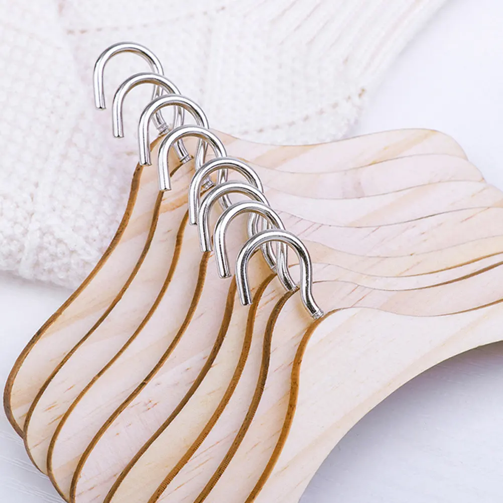 

15 шт. миниатюрных деревянных вешалок в ретро-стиле для кукольного домика, маленькие подвесные стойки для одежды, мини-аксессуары для дома