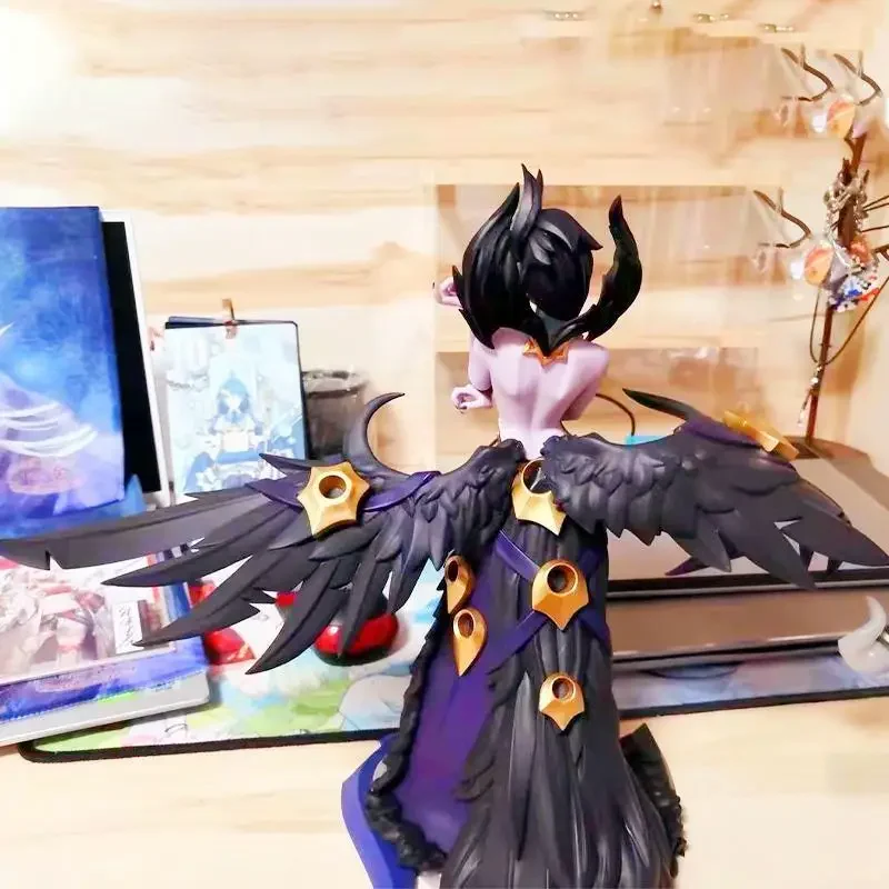 2023 New In Stock Original Game League Of Legends Lol Morgana The Fallen Anime Figure Model Collecile Action Toys Gifts