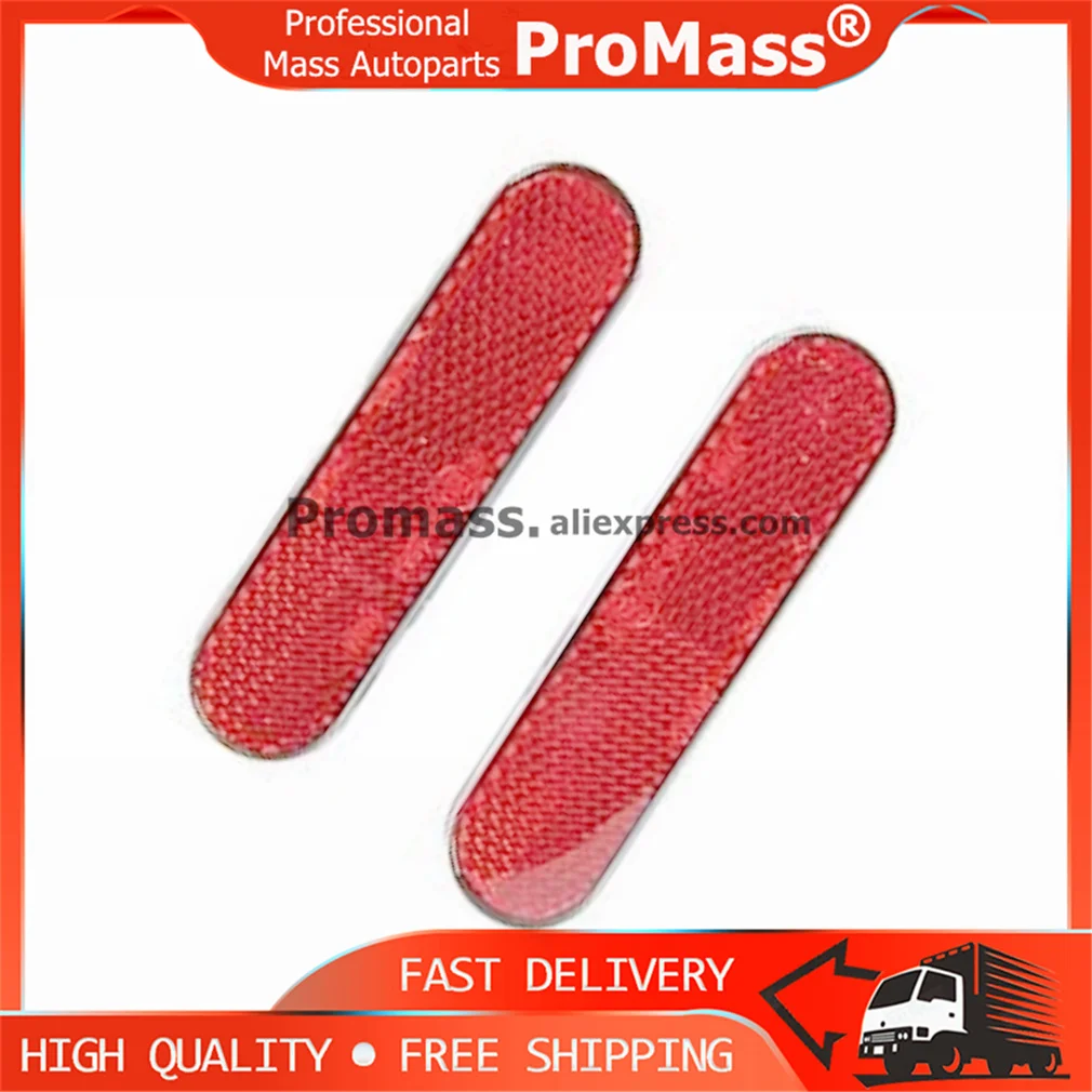 new 2Pcs Car Rear Bumper Reflector Brake Lamp Taillight Parking Fog Light For Toyota Land Cruiser Lexus LX470 1998-2007