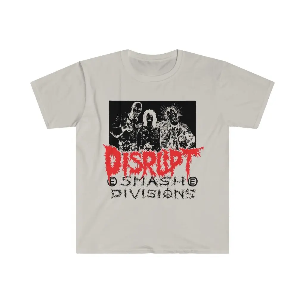 Disrupt T Shirt crust punk hardcore 9 colorways