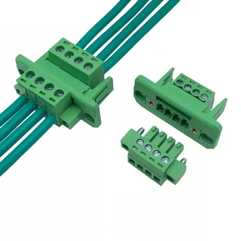 1sets 15edgwc Pitch 3.81mm 2p/3p/4p/5p/6p/8p/9p/10p/12p/16p/18p/22p Pluggable Terminal Block Connector Jm15edgkm 3.81mm Pitch