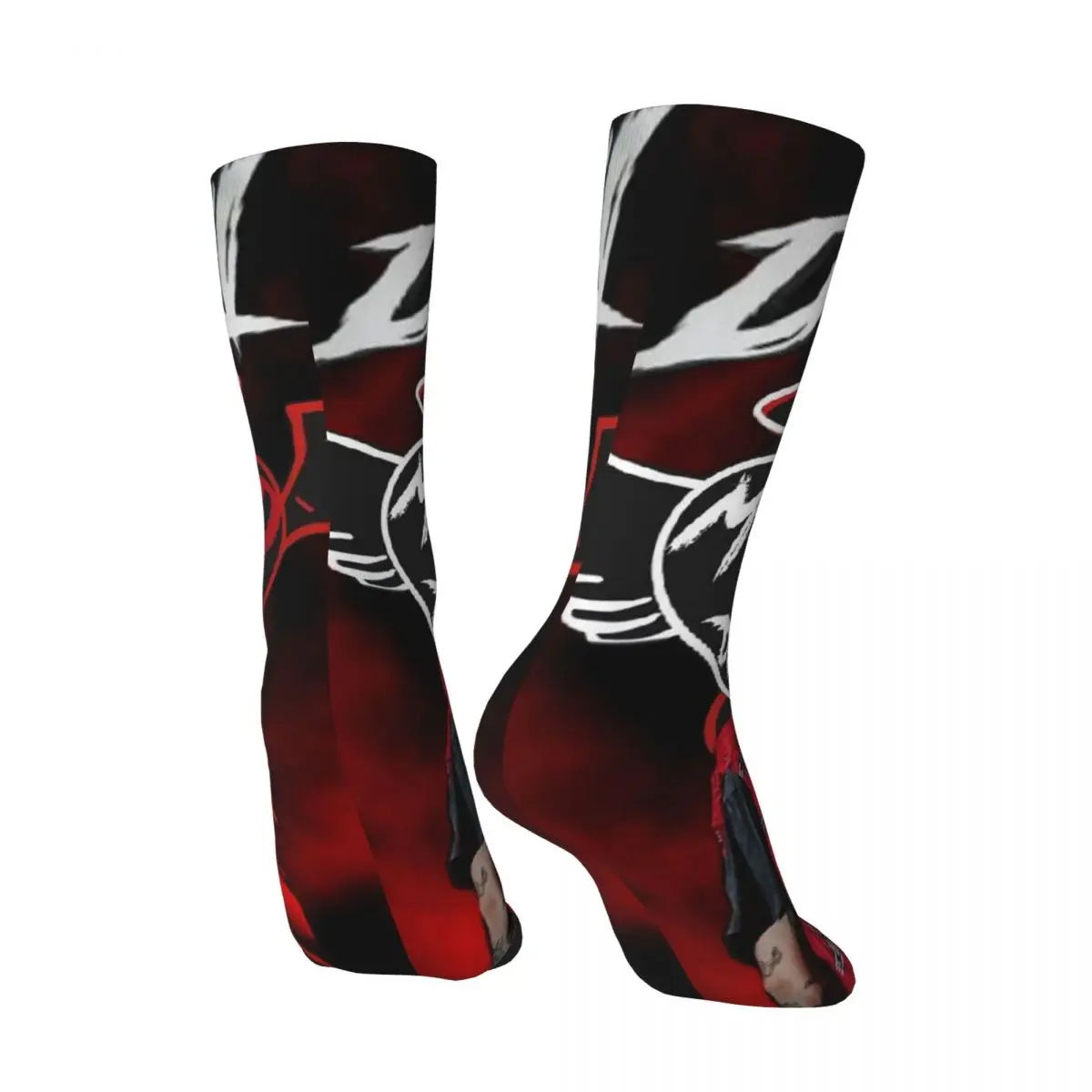 All Seasons Duki Singer Rapper Accessories Socks Harajuku Sport Middle Tube Socks High Quality Stockings for Men Women
