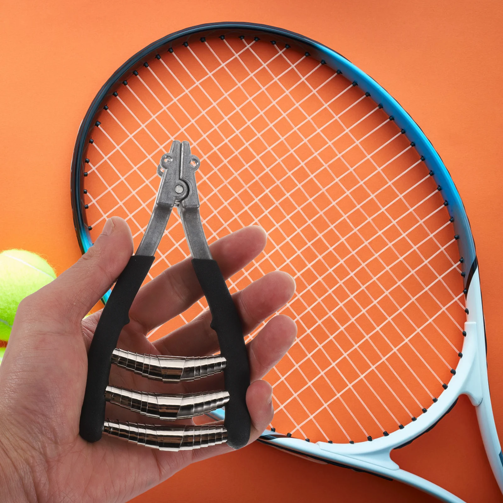 Máquina de encordar bádminton, herramienta de raqueta, ajuste de precisión, encordado eficiente y duradero portátil