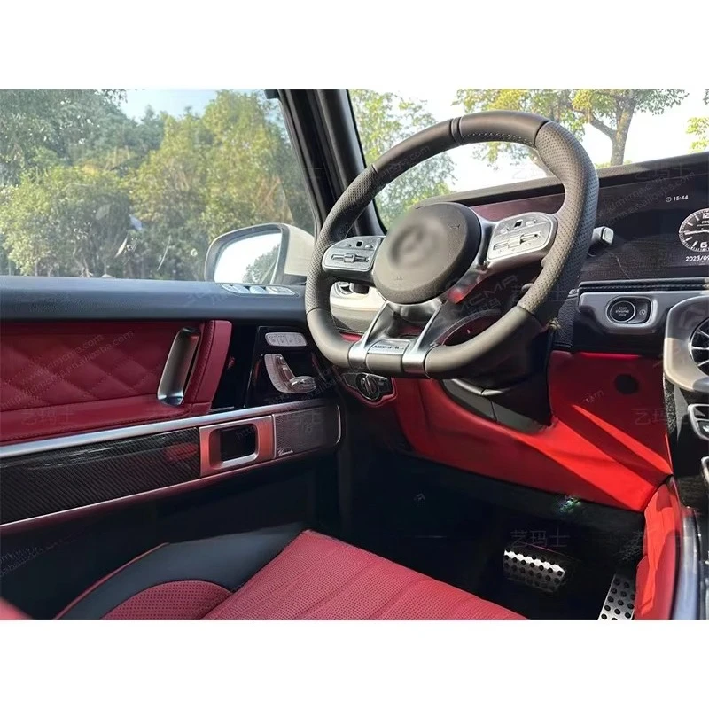China Factory Sale Leather Interior Upgrade Kit LCD Display Digital Cluster for G Class W463 W464 2019+ Car Dashboard
