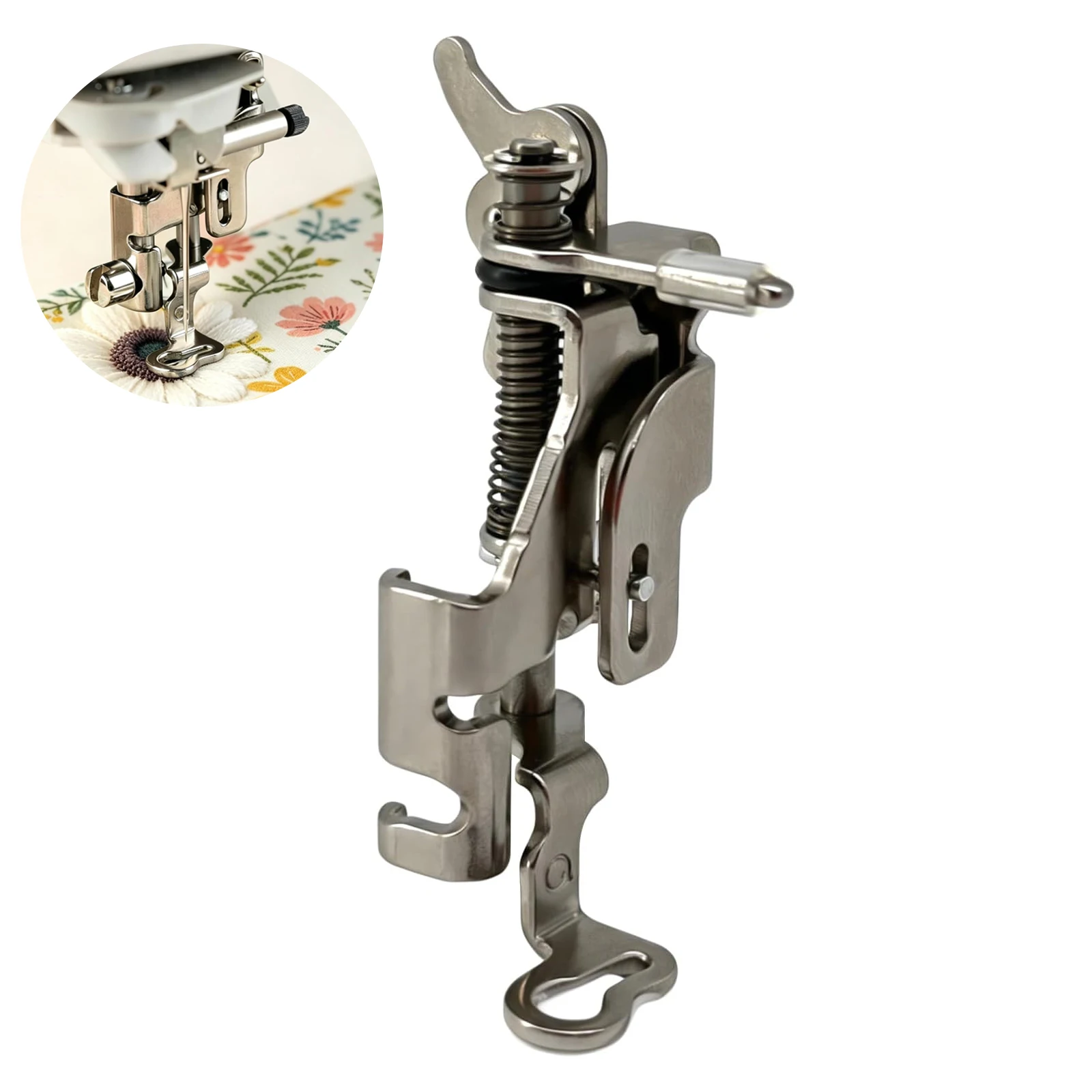 1 Pc Walking Quilting Embroidery Presser Foot Q #XD0474051 For Brother PE900 SE2000 SE700 SE1900 Sewing Machine Accessories