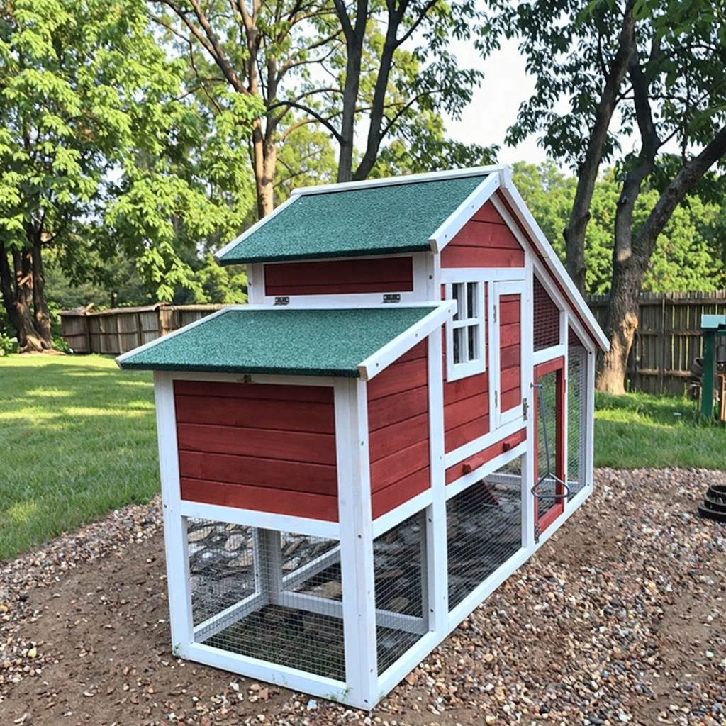 

Customizable Rainproof Extra Large Chicken Coop Professional Customized Wooden Chicken Cages Animal House