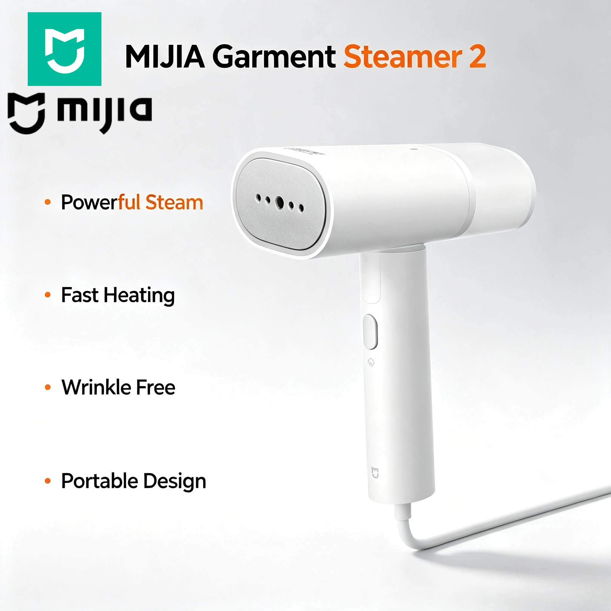 mijia-handheld-steamer-2-foldable-travel-iron-fast-steam-30kpa-clothes-wrinkle-remover-for-home-business-trip