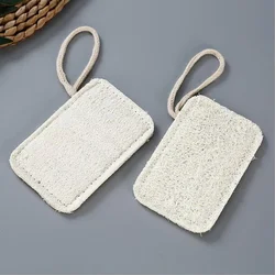 1pcs Natural Loofah Sponge Exfoliating Facial Body Scrubbers Pad Loofa Sponges Brush Scrub Cleansing Skin Lofa Compostable Scrub