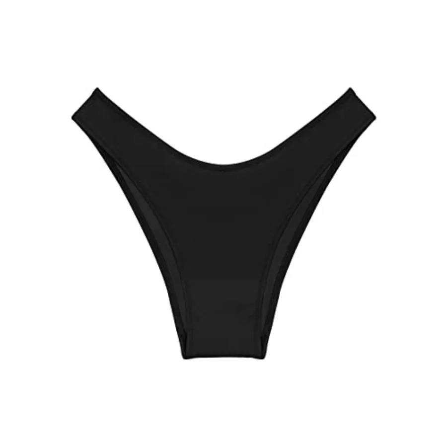 

Kepblom Women's Low Rise High Cut Bikini Bottom