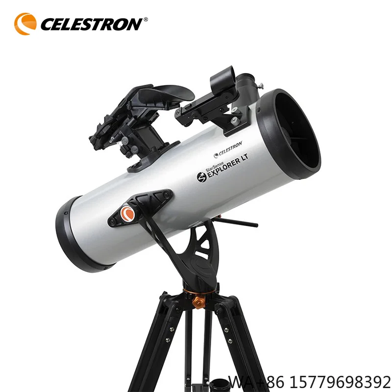 Celestron Starsense Explorer Lt 114az Reflector Astronomical Telescope with Phone Holder for Children Student