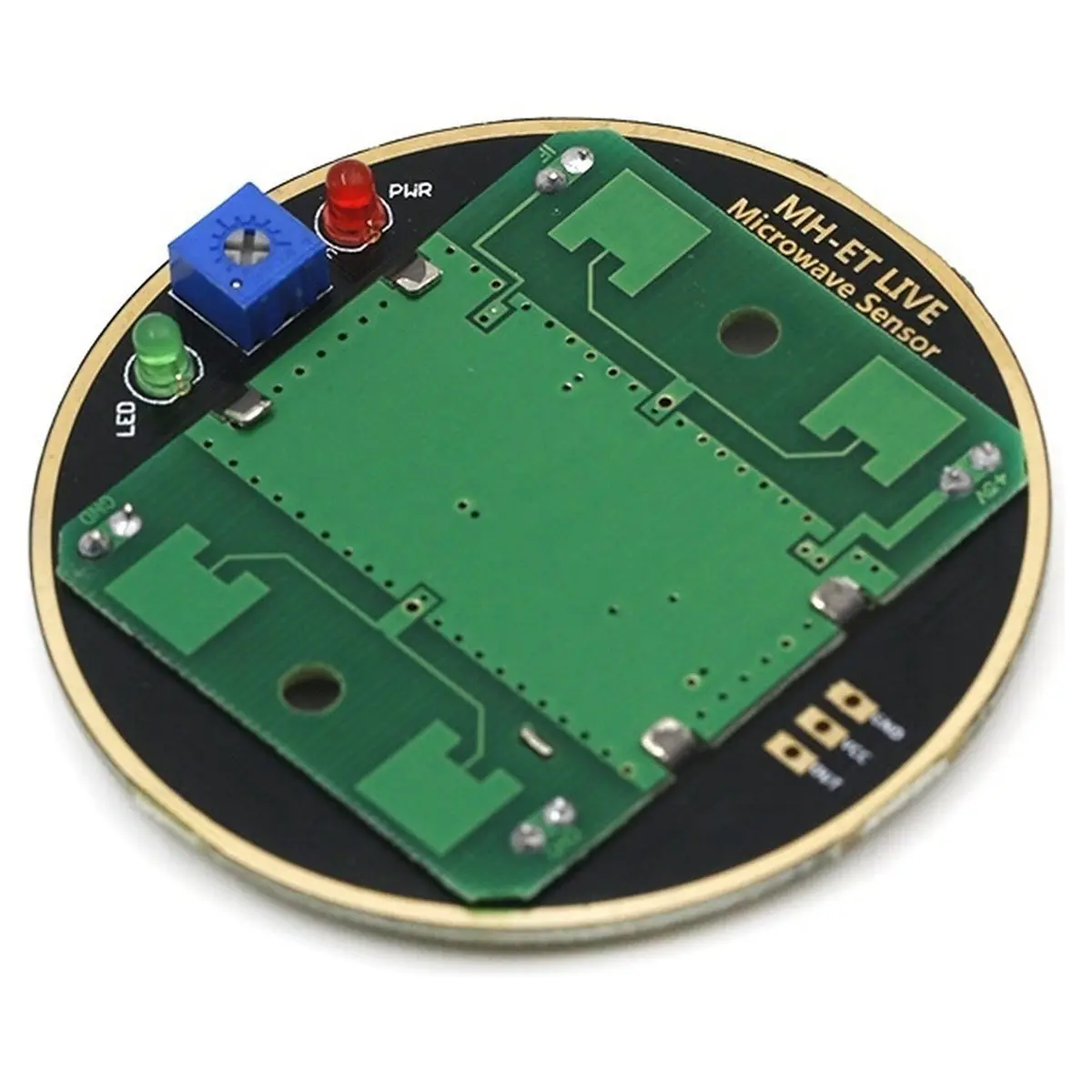 1Pcs HB100 X 10.525GHz Microwave Sensors Module 2-16M Radar Human Body Induction Switch Module for