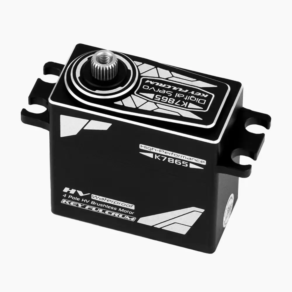 KeyFulcrum KF K7865 Waterproof high torque Servo 75kg  0.1sec 8.4V metal casing hv brushless digital magnetic rc crawler car