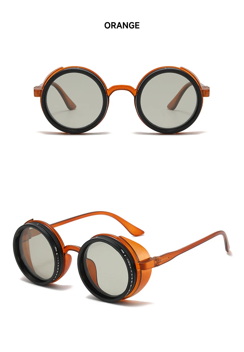 ND Dimmen Gläser Männer Polarisierte Sonnenbrille Frauen Fahren Angeln Brille Steampunk Outdoor Shades Retro Runde UV400 Sonnenbrille – Detail 15