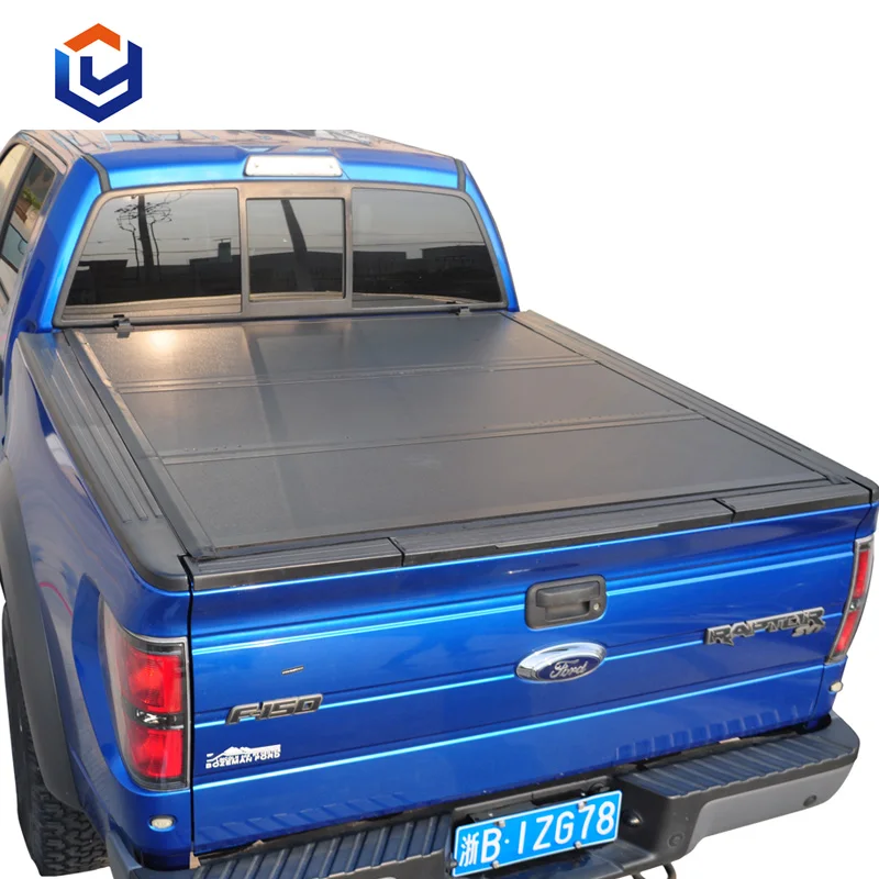 Hard Low Profile Trifold Tonneau Cover For 2015-2021 F150 Tonneau Cover Accessories