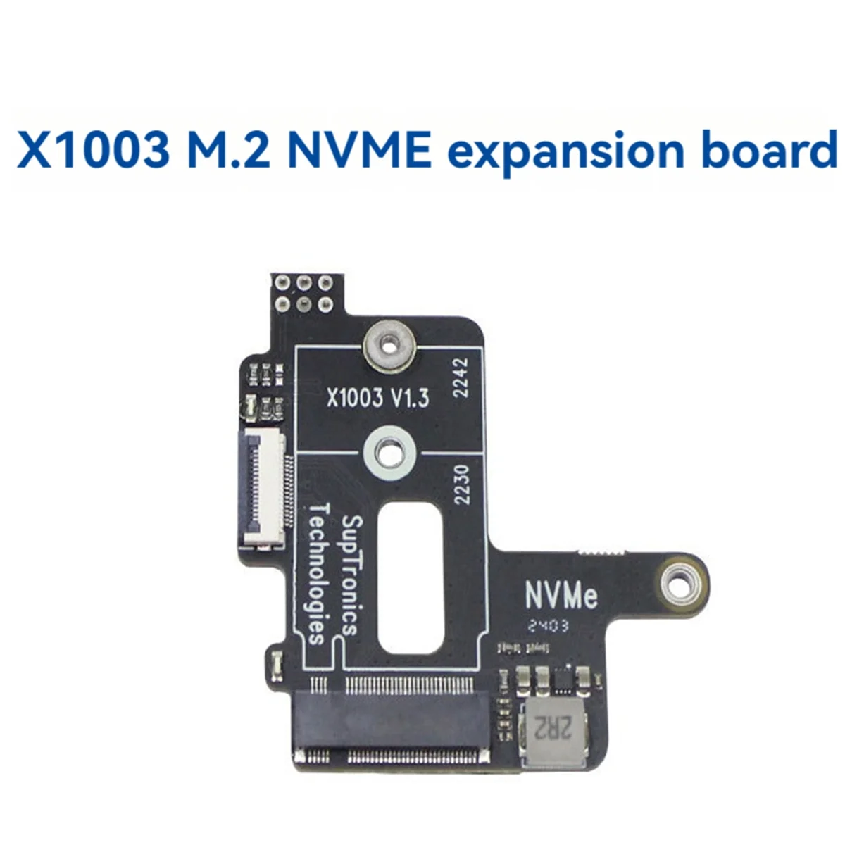 For 5 PCIe to M.2 NVMe HAT SSD MINI Adapter Board for 2242 2230 NVMe SSD Expansion Board