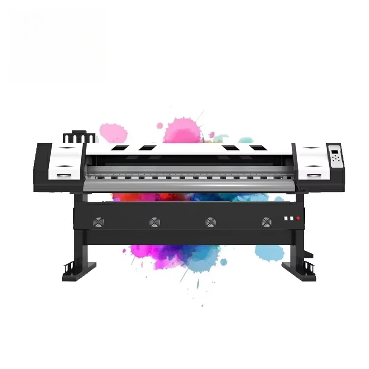 2019 high speed inkjet plotter xp600 de impression digital industry 1.8m