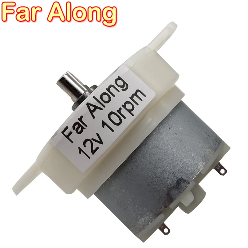 1 Piece JS-40 DC Micro Gear Motor 12V 24V Small Mute Geared Motor Suitable For Display Stand Decorative Light Stage Light etc.