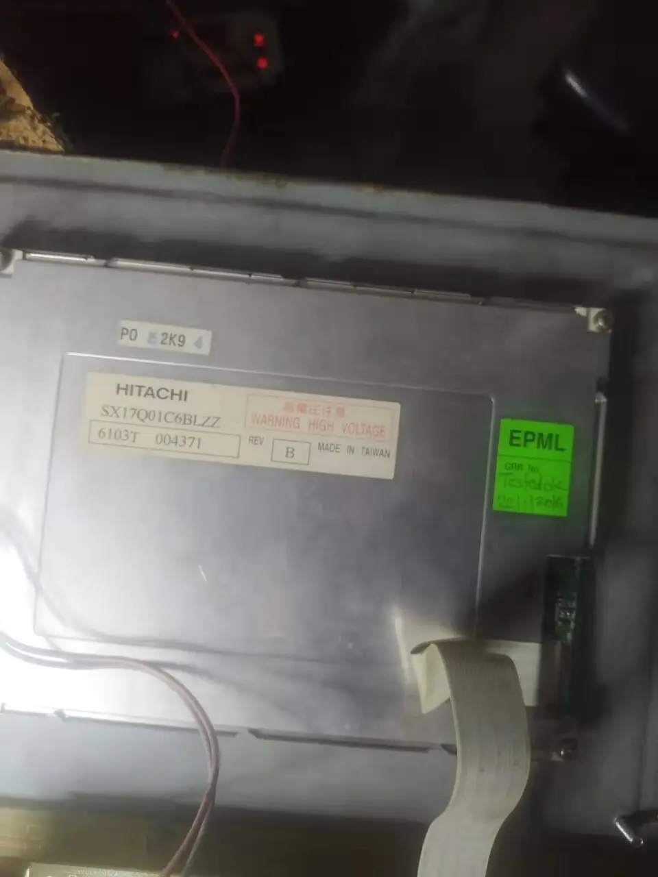 Panel de pantalla LCD SX17Q01C6BLZZ