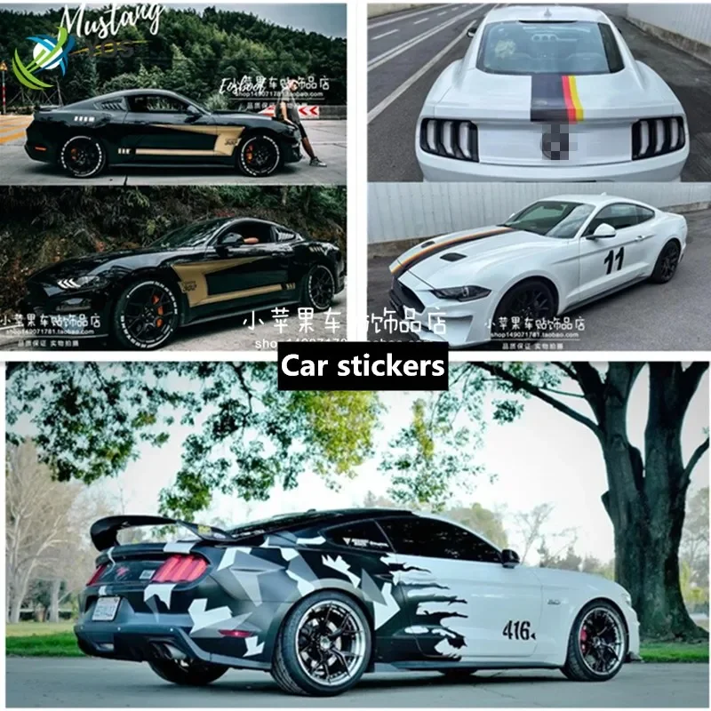 

Car stickers FOR Ford Mustang GT Appearance Decoration Personalized Customization Fashion Sports Off-Road Decal Sticker