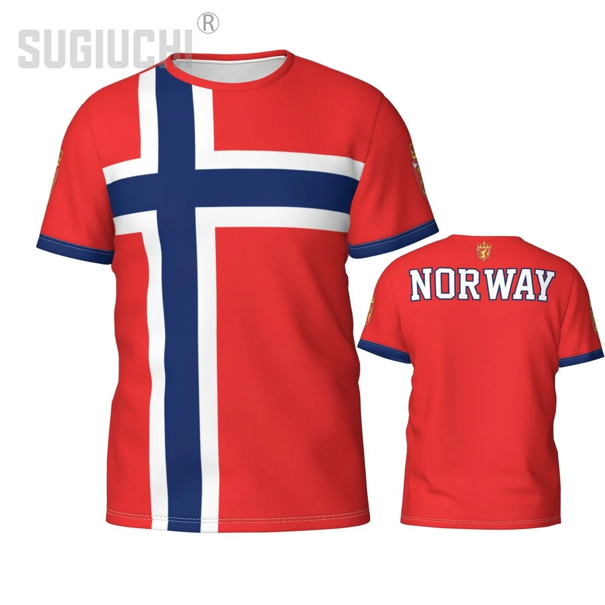 Norway Flag Emblem 3D Soccer T Shirt Men T Shirt Women Tee Boys Top Children Parent Child Quick dry short sleeves kids Tshirt