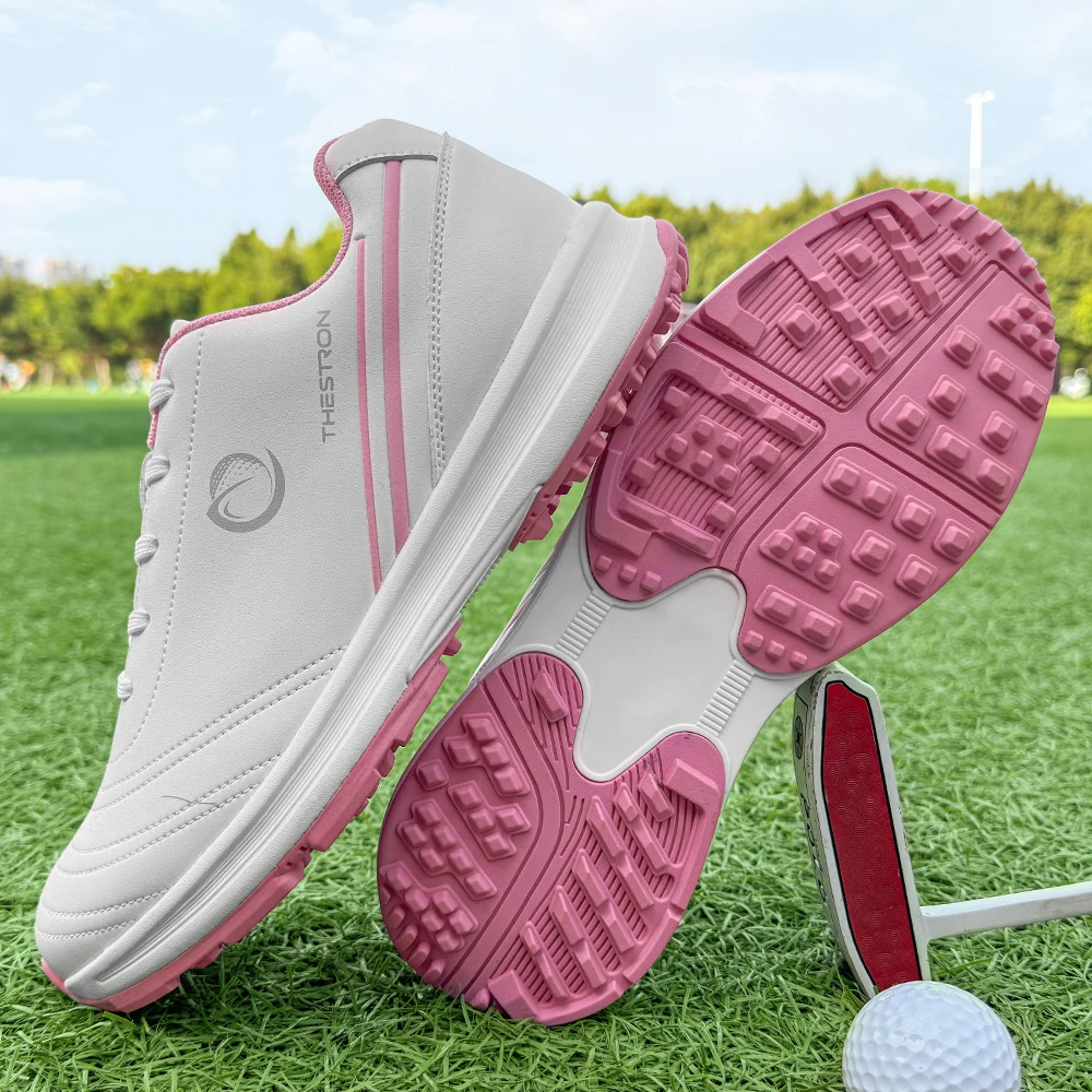 

New Luxury Golf Shoes Women Training Golf Sneakers Comfortable Walking Footwears Ladies