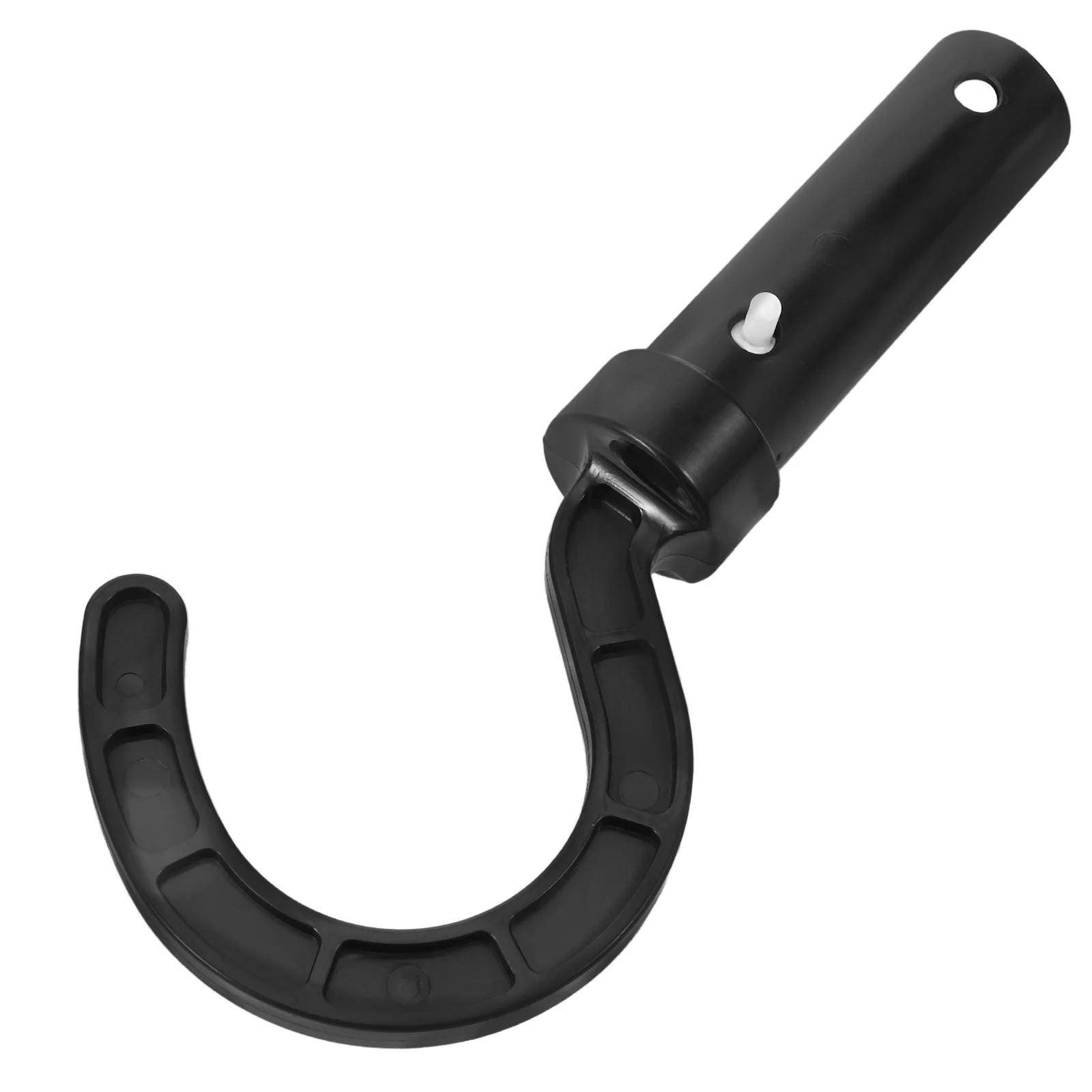 خطاف منظف روبوت حمام السباحة، حامل بلاستيكي متوافق مع أقطاب تلسكوبية، خطافات معدات حمام السباحة، شماعة منظف الروبوت #6