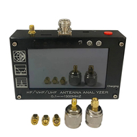 2025 Mini1300 Antenna Analyzer with SMA-Calibration Kits 0.1-1300MHz Frequency Range Portable VNA for HF/VHF/UHF