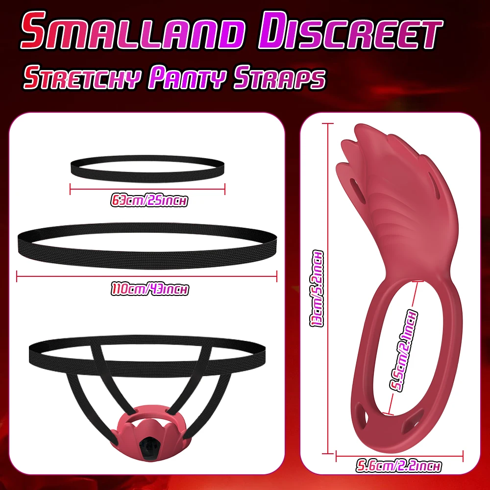 APP Fernbedienung Tragbare Höschen Vibrator für Frauen Klitoris Stimulator Vibrator Penis Ring für Männer Paare Sex Spielzeug Erwachsene Waren