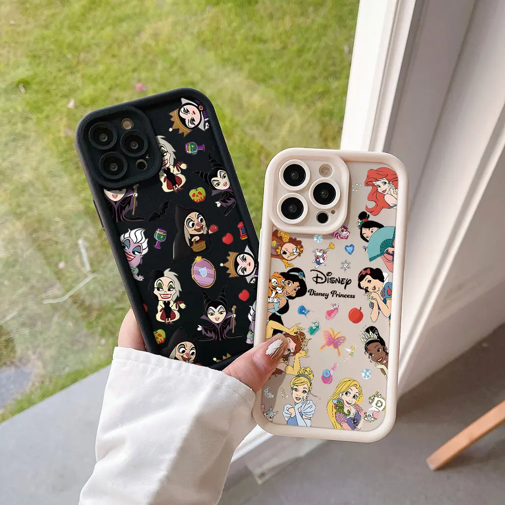 Милый чехол для телефона Disney Princess Evils Queens для Huawei P20 P30 P40 P50 Mate 20 30 40 Pro Nova 7 9 10 SE с мягкой задней крышкой из ТПУ