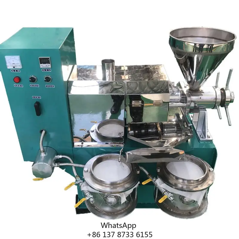 Fully Automatic Screw Peanut 6yl-70 Coffee Bean Expeller Cold Pressed Virgin Coconut Oil Extraction Machine