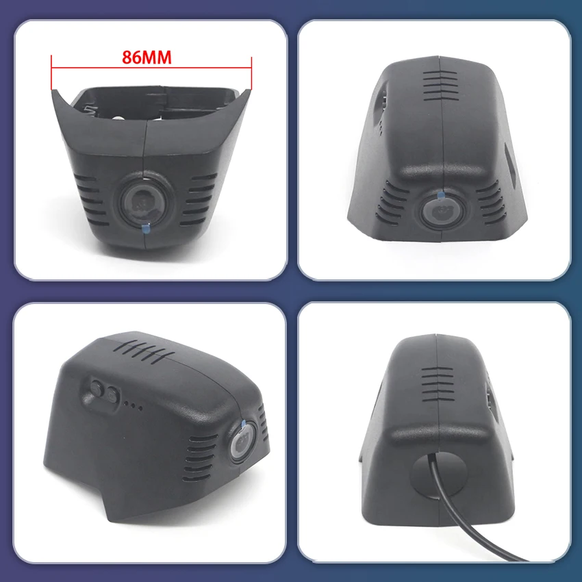 Special Car DVR Dash Cam For Volkswagen VW 86mm Tiguan mk2 RLine Allspace 2017-2021 for Seat Tarraco MY23 Plug and play Dashcam